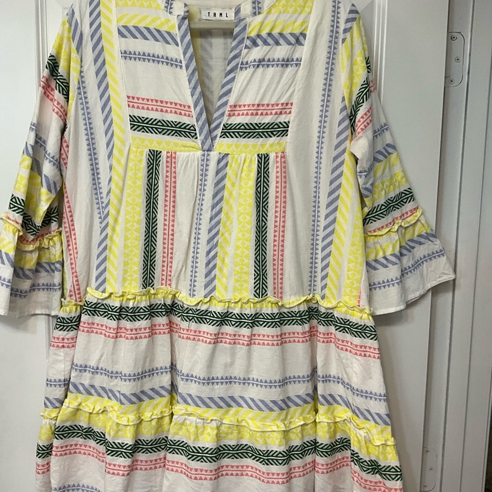 Umgee Multicolor Striped Dress